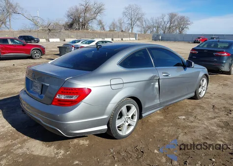2013 Mercedes-Benz C 250 from USA, damaged, VIN WDDGJ4HB9DG063089